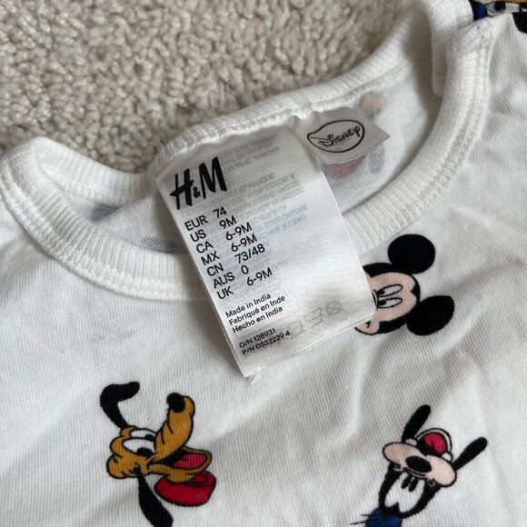 Mickey Mouse Pj set for baby boy H&M - Picture 2 of 2